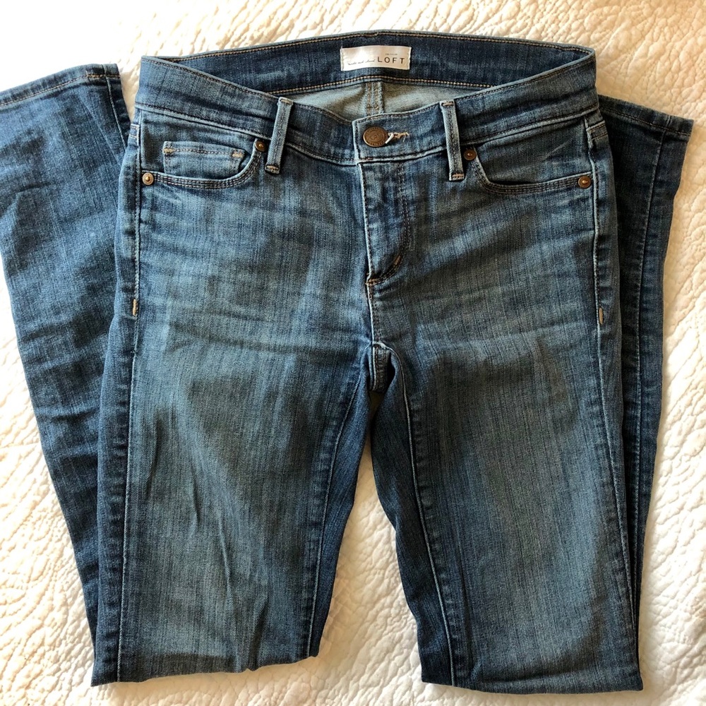 Ann Taylor Loft Modern Skinny Jeans